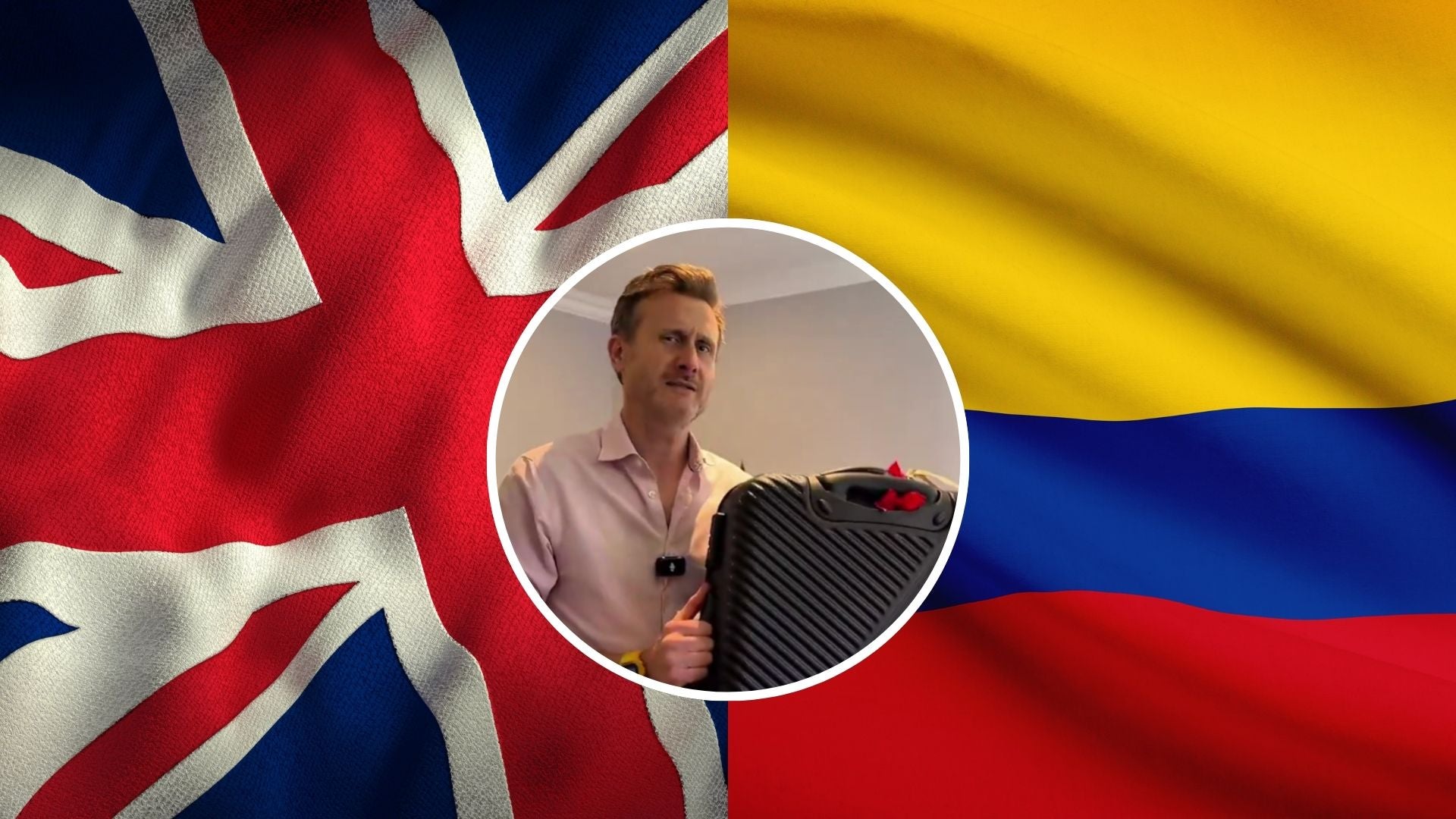 embajador británico George Hodgson- Foto: ilustración Canva foto tomada de la red social X de @HodgsonGeorge