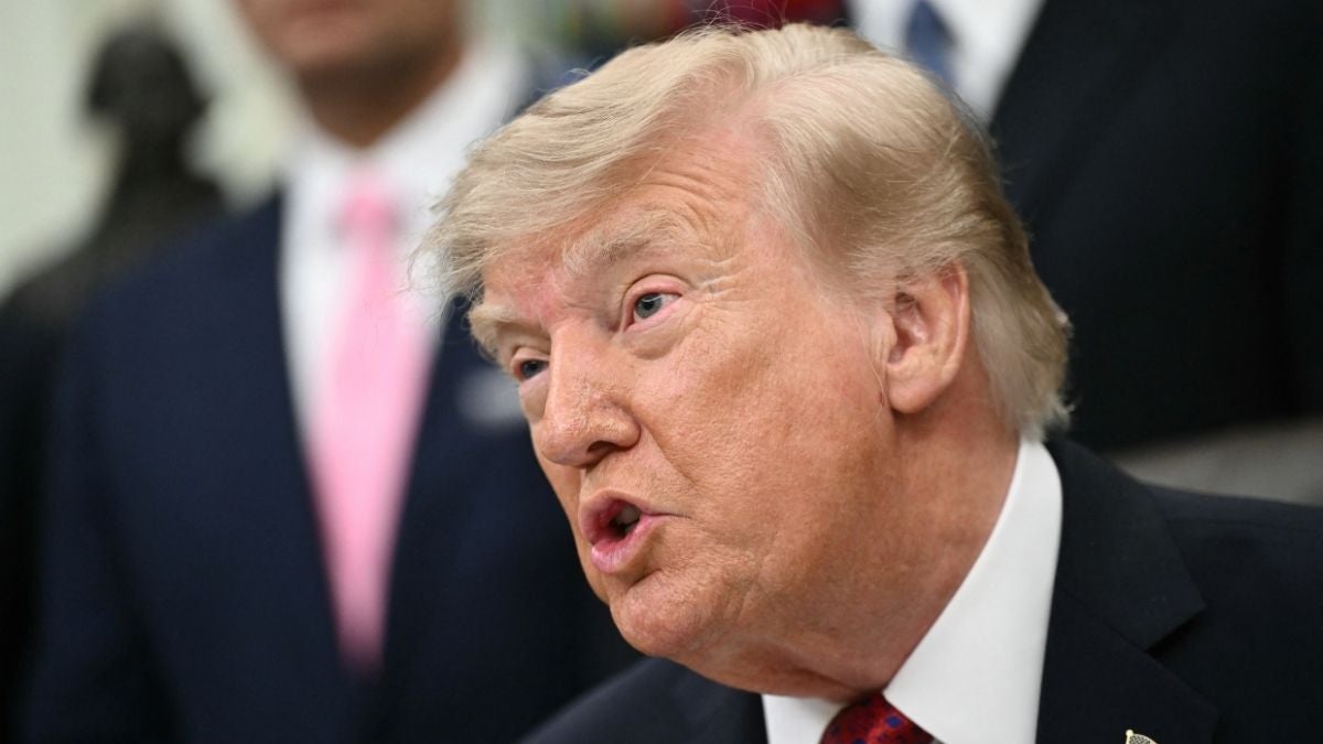 Donald Trump, presidente de Estados Unidos (AFP)