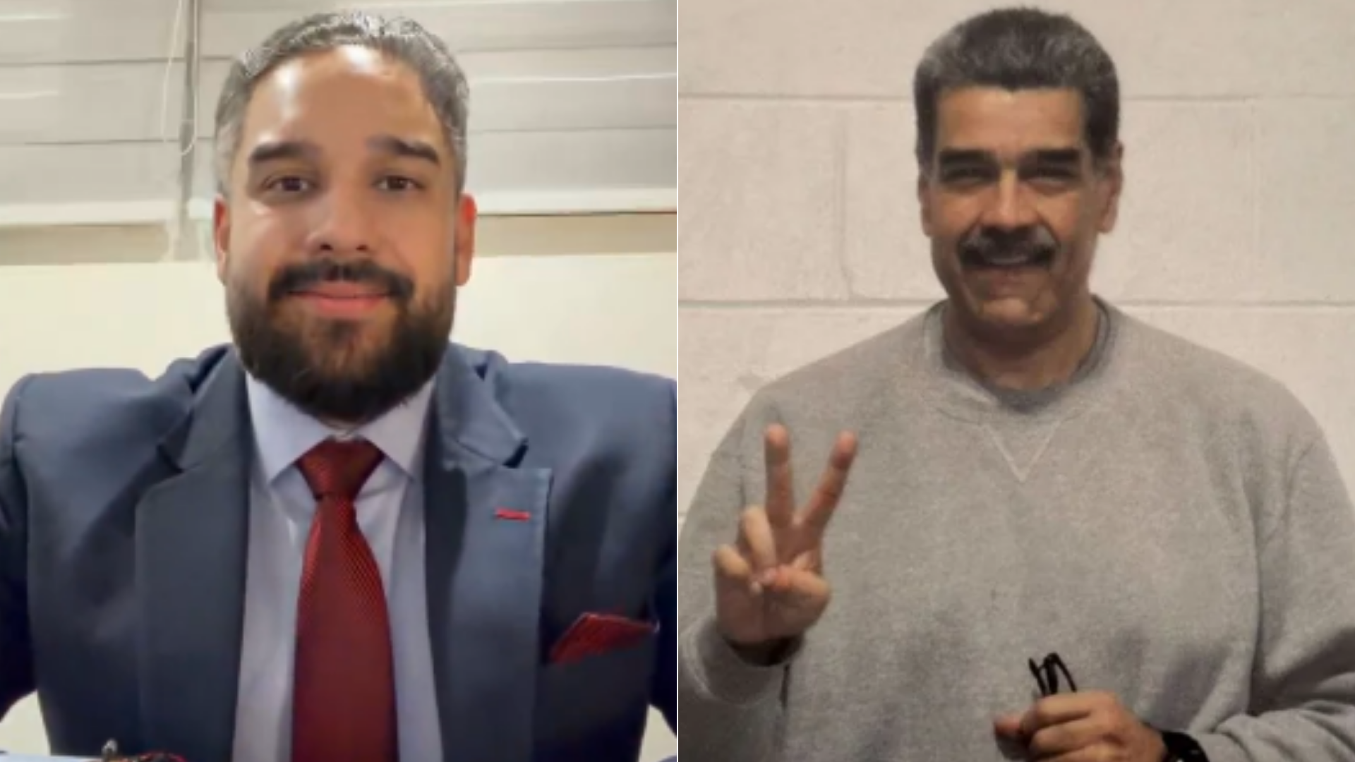 Nicolás Maduro Guerra, colaborador del régimen de Venezuela / Nicolás Maduro, dictador venezolano - Fotos: X