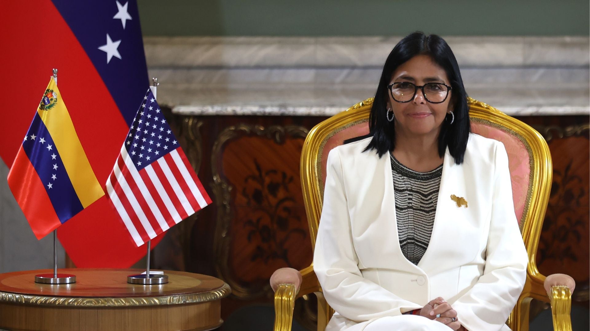 Cabeza del régimen venezolano, Delcy Rodríguez-Foto: EFE