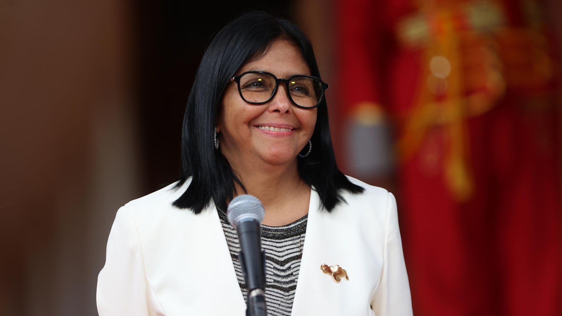 Delcy Rodríguez habló sobre elecciones en Venezuela tras acuerdo petrolero con EEUU - Foto: EFE