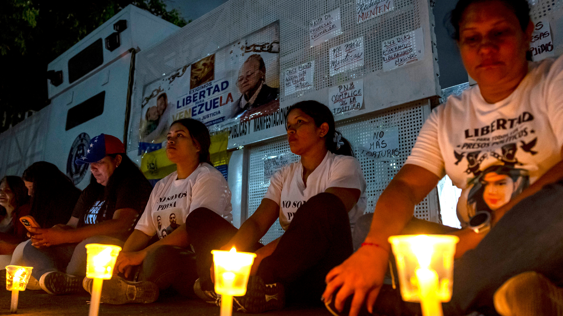 Familiares de presos políticos en Venezuela - Foto de referencia: EFE