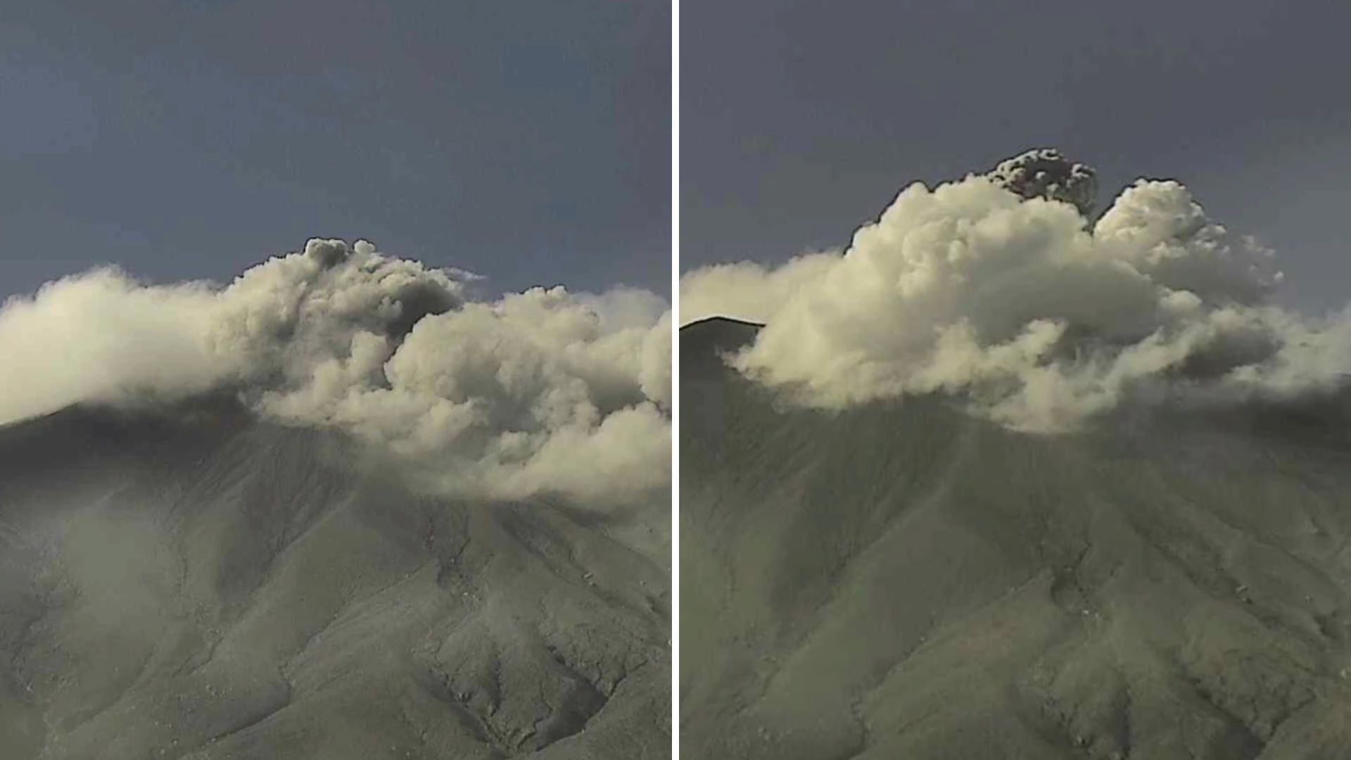 Alerta por el volcán Puracé - Captura de pantalla Servicio Geológico Colombiano - X