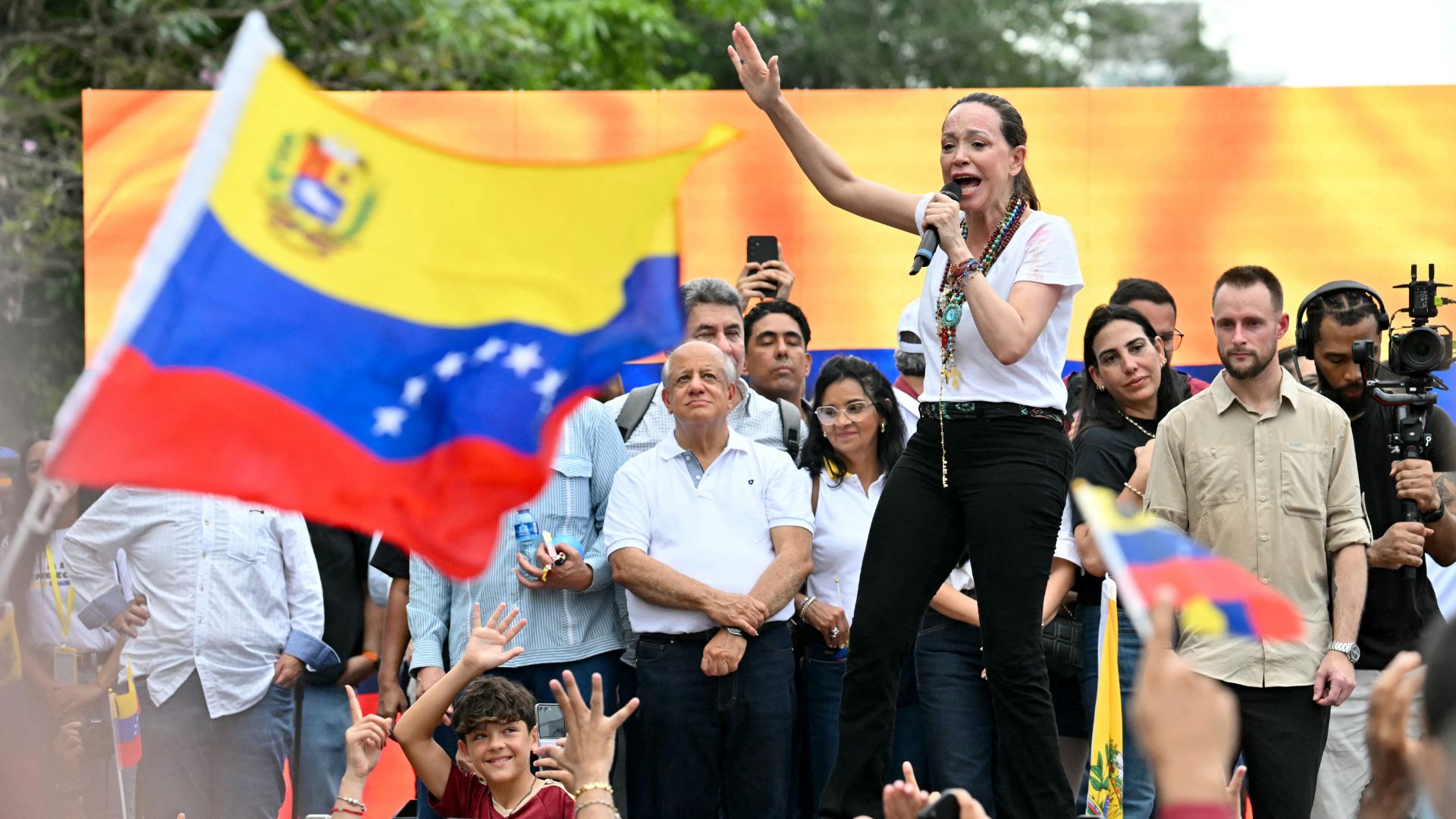 María Corina Machado - Foto AFP