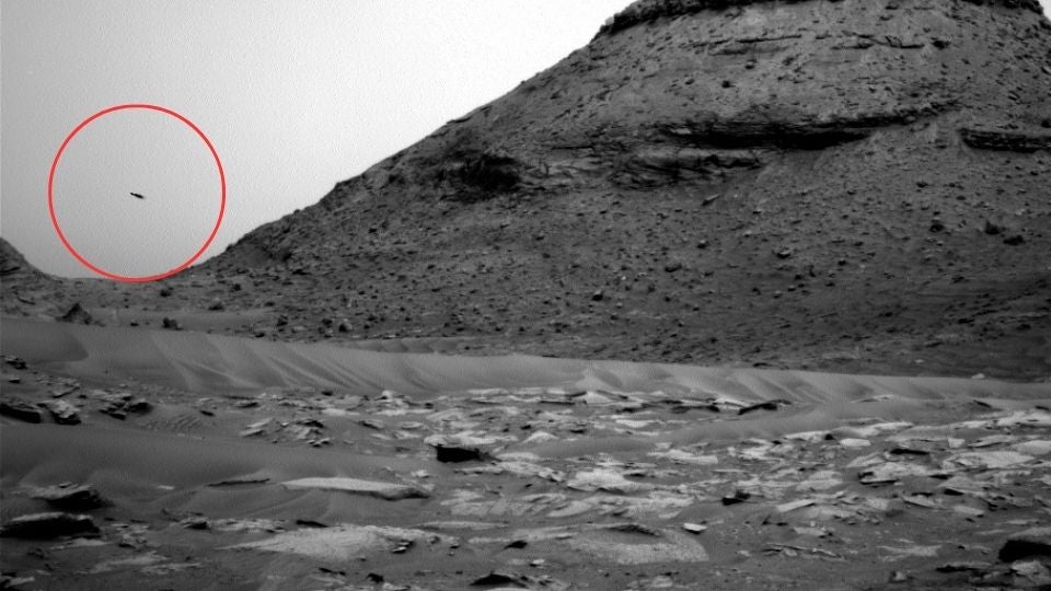 Imagen tomada por el róver Curiosity en 2022 - Foto NASA
