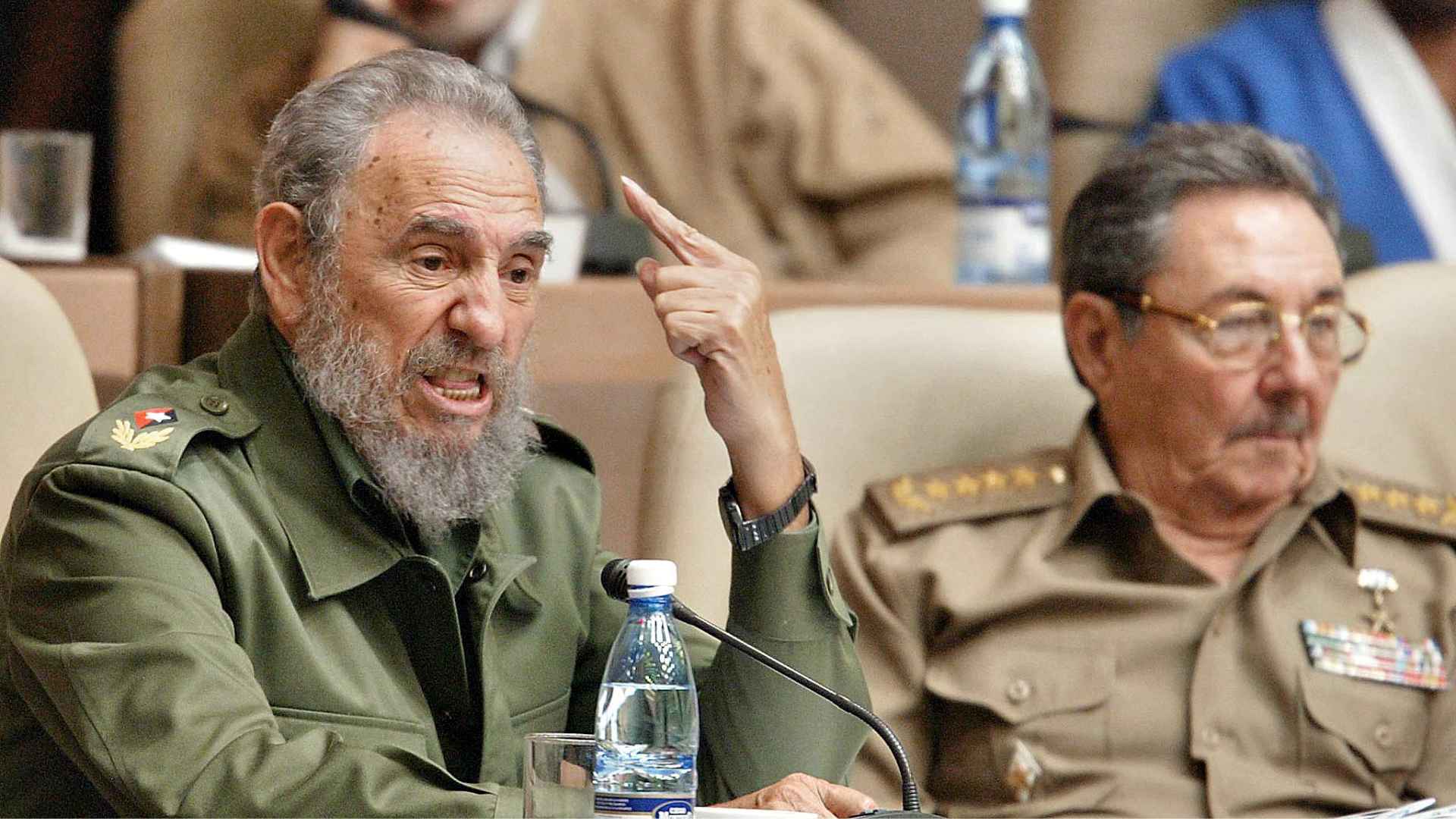 Fidel y Raúl Castro - Foto AFP