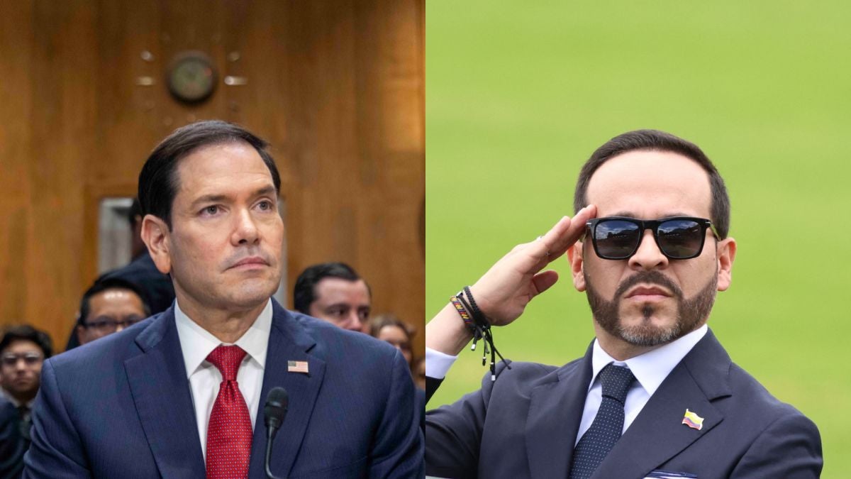 Marco Rubio y Abelardo de la Espriella