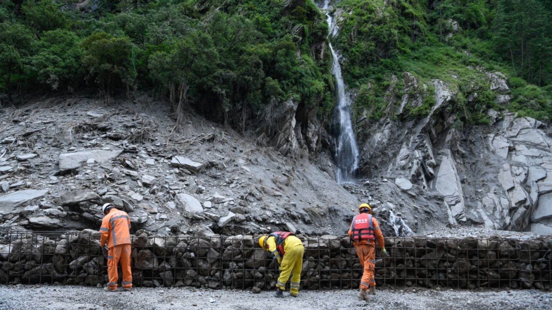 Deslave en Nepal- Foto: EFE