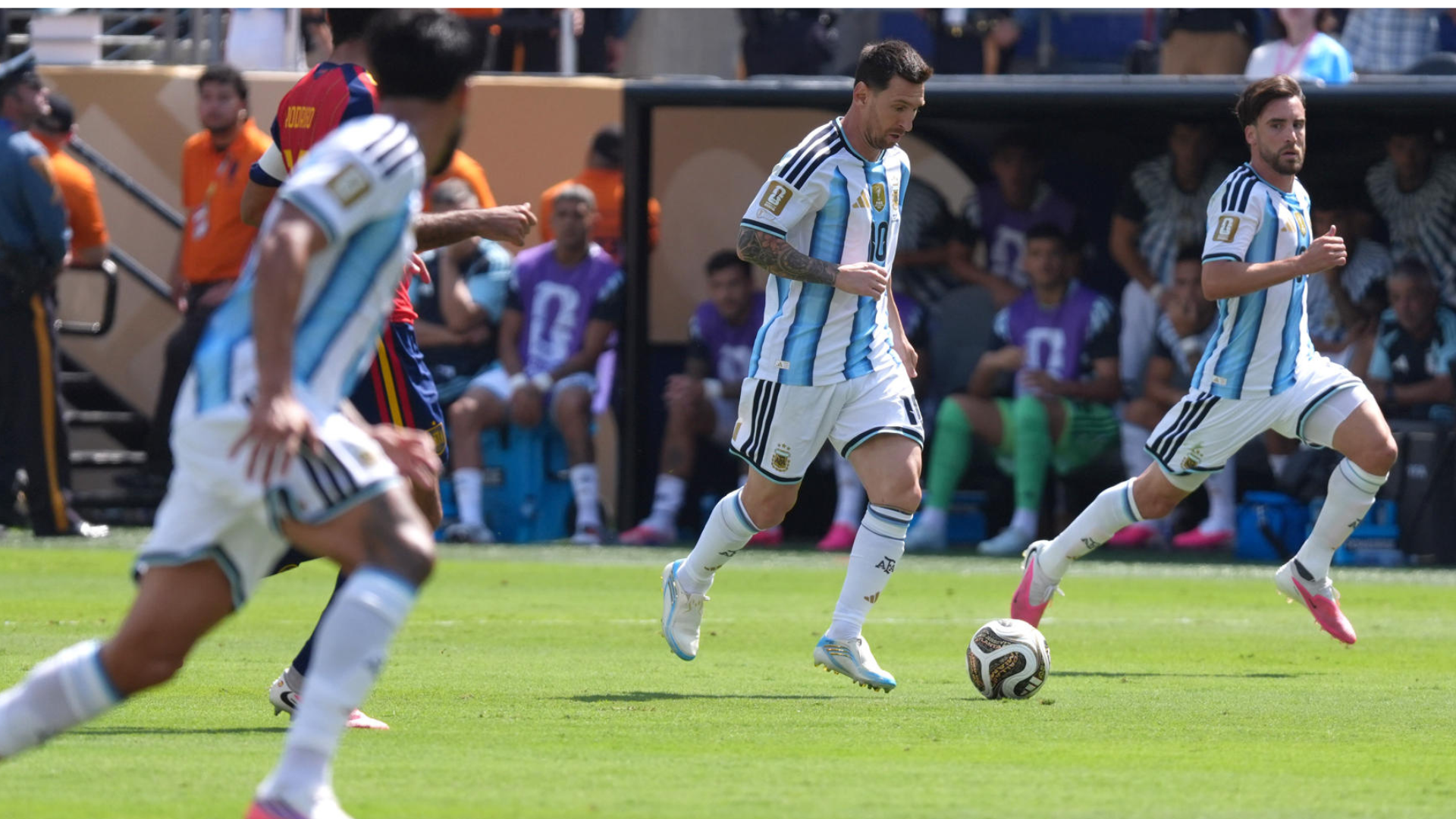 Lionel Messi, jugador de la selección argentina - Foto: EFE