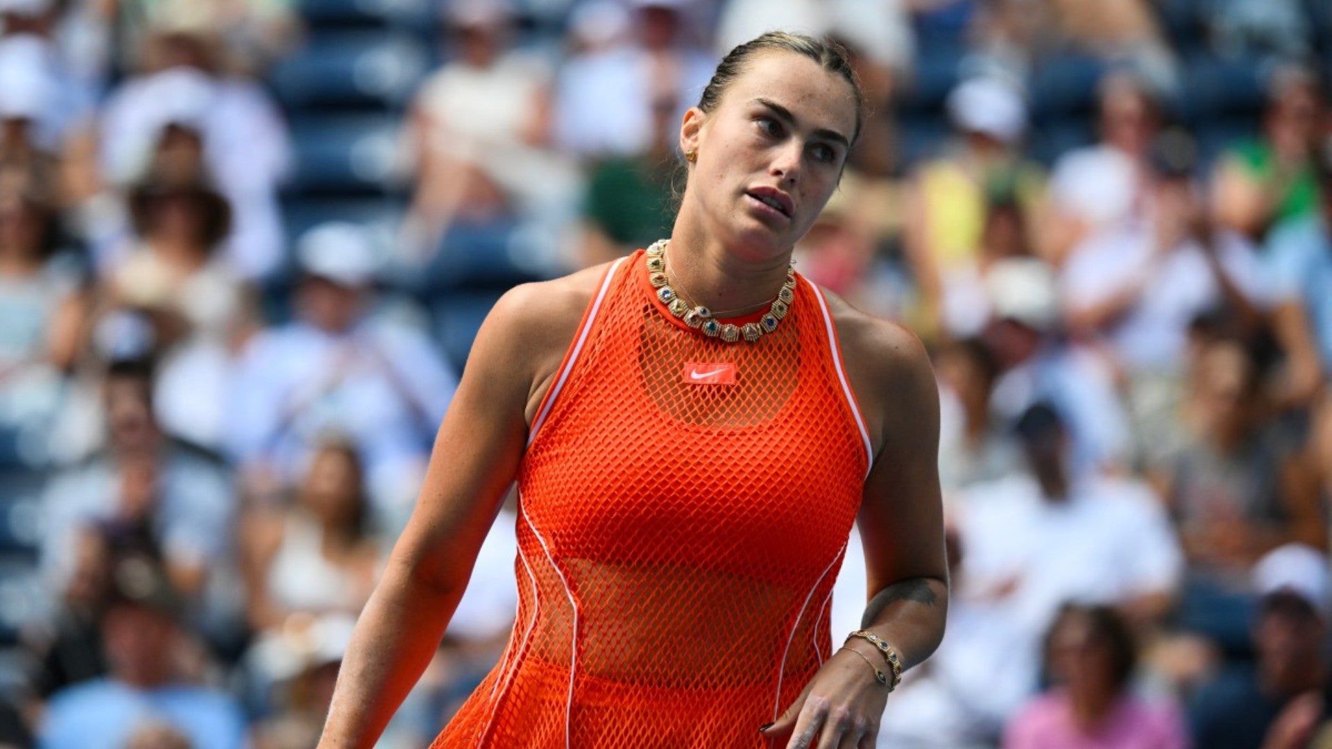 La tenista bielorrusa Aryna Sabalenka (AFP)