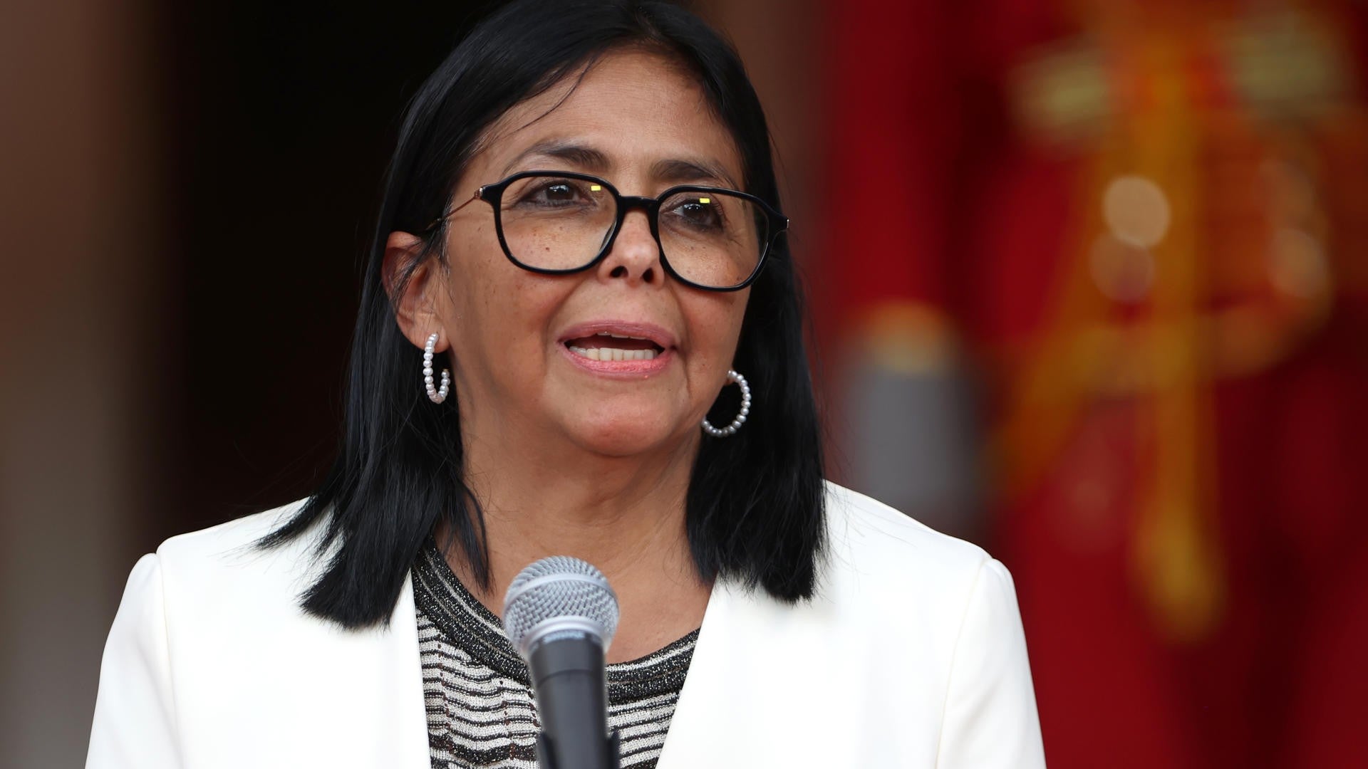 Delcy Rodríguez, jefe del régimen venezolano. (EFE)