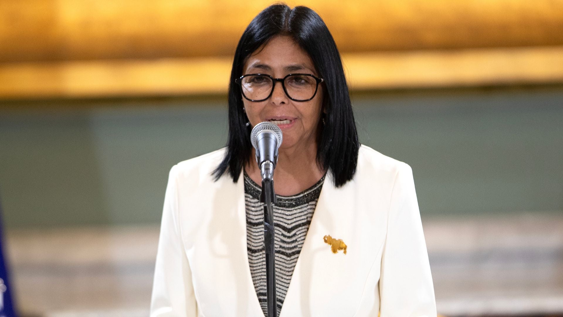 Delcy Rodríguez, jefe encargada del régimen venezolano - Foto: EFE