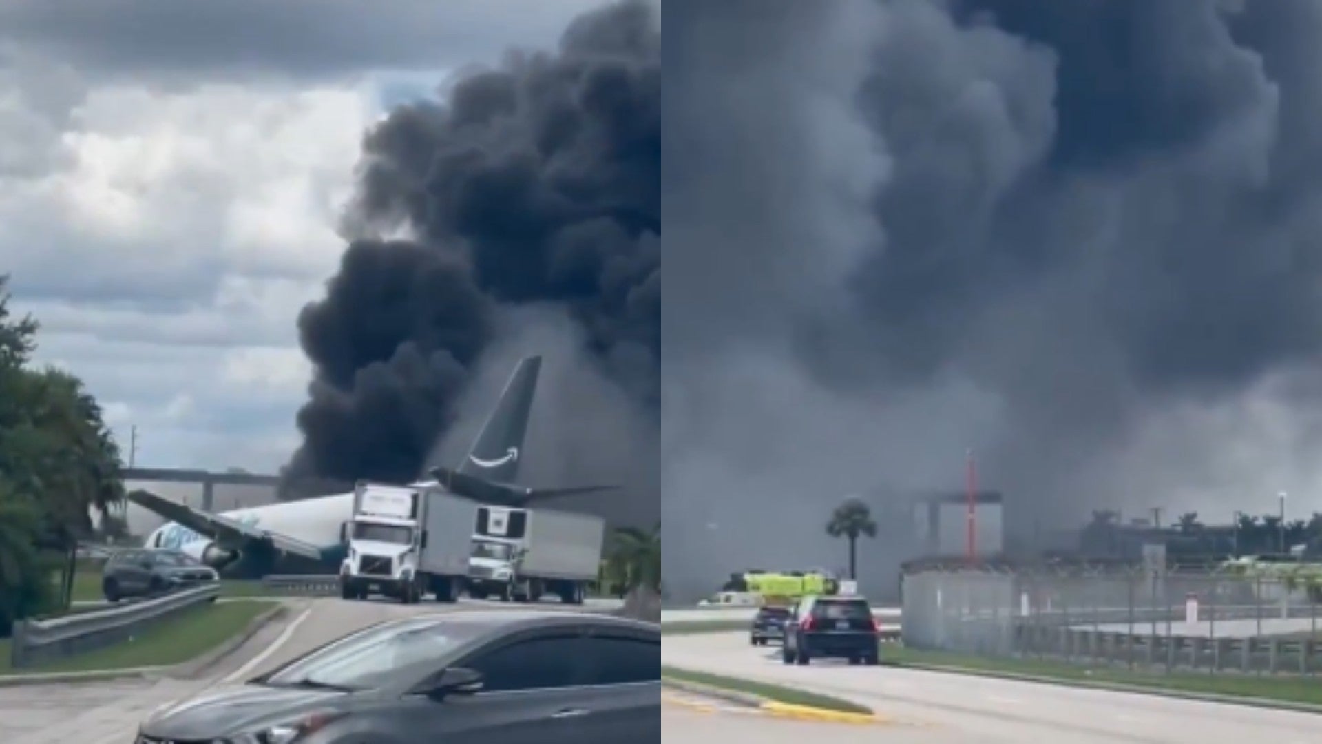 Se estrella avión en el aeropuerto de Miami / FOTO: Captura de video