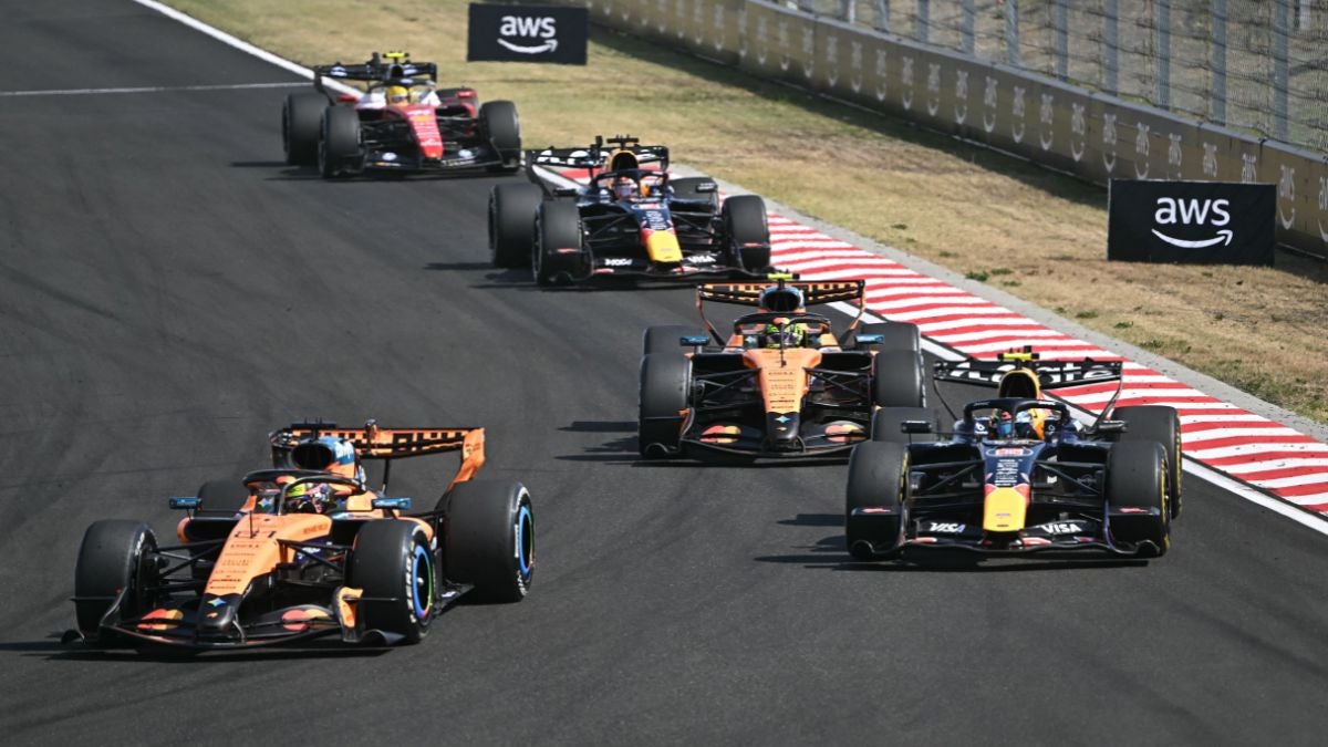 Monoplazas de la F1 (AFP)