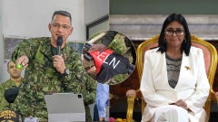 Erick Rodríguez/ Delcy Rodríguez/ ELN - Fotos EFE