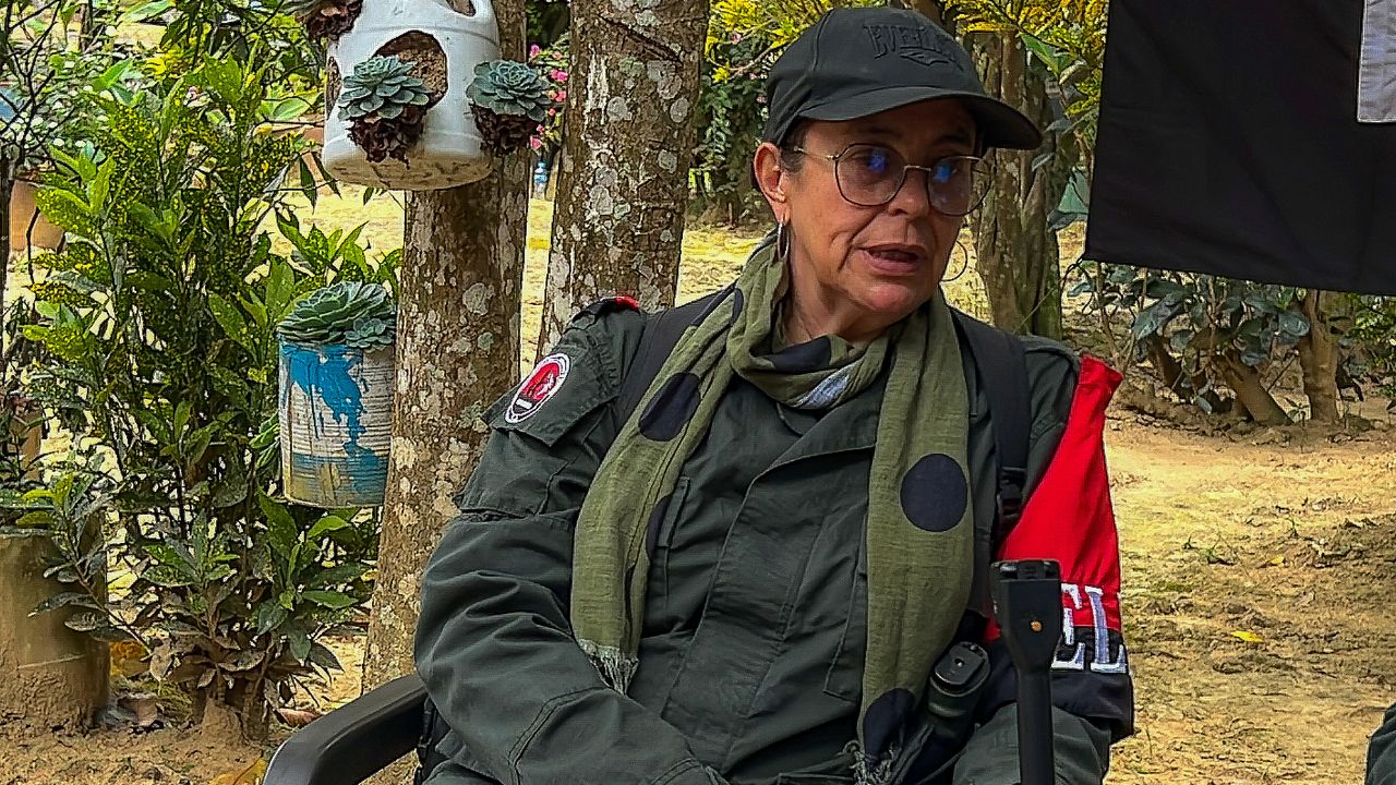 Alias Silvana Guerrero, cabecilla del ELN - Foto AFP
