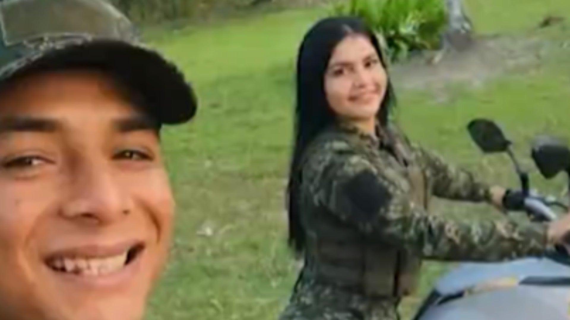 Bendito Menor y su pareja La Bebecita, ambos abatidos en Colombia (redes)
