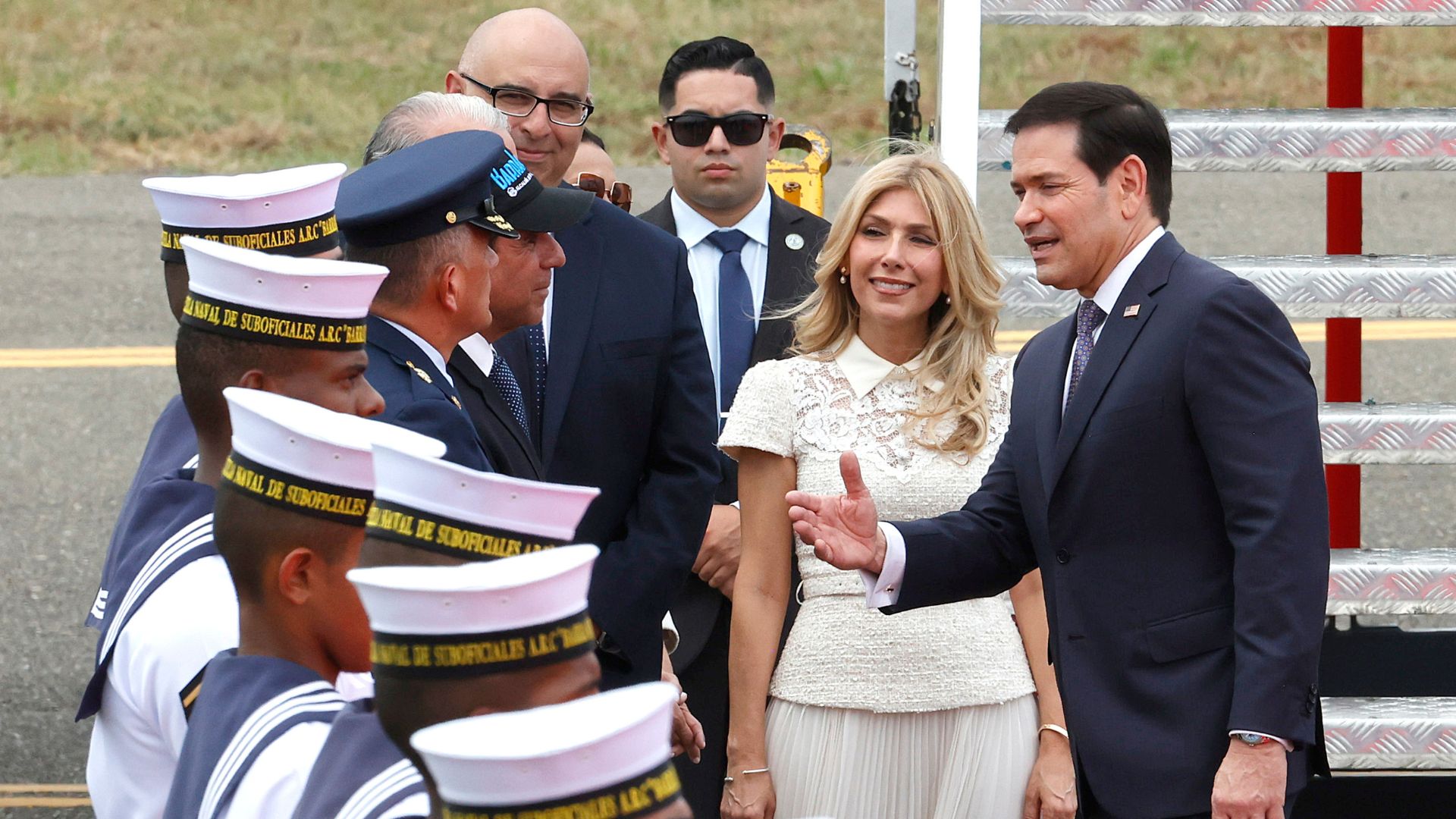 Marco Rubio llegó a Barranquilla para reunirse con De la Espriella - EFE