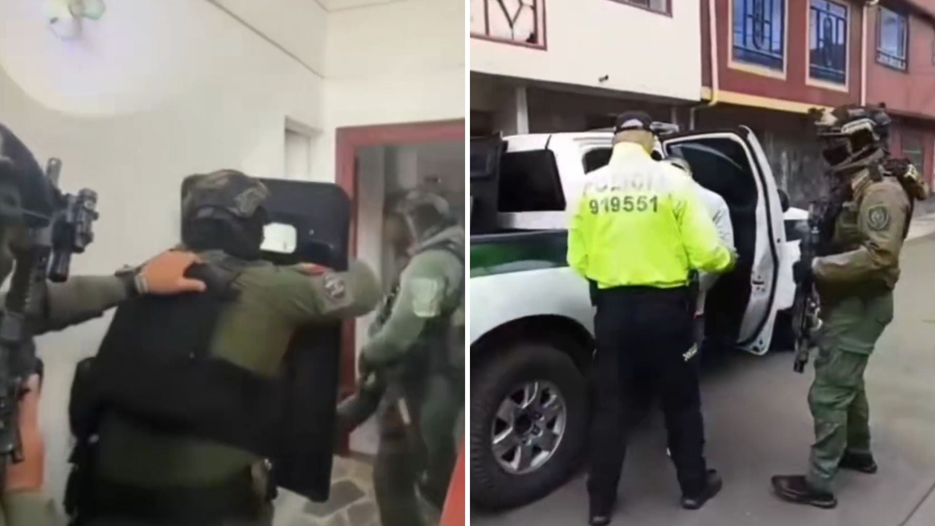 Capturan a seis integrantes de ‘Los Orión’ - Captura de pantalla Policía Colombia - X