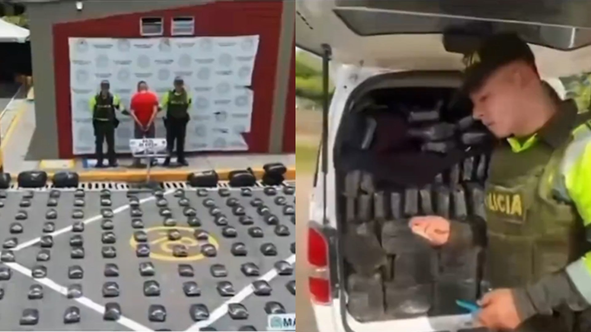 Golpe al narcotráfico en Colombia / FOTO: captura de pantalla