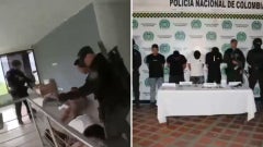 Golpe a la estructura criminal La Cordillera en Pereira - Captura de pantalla Policía de Colombia - X
