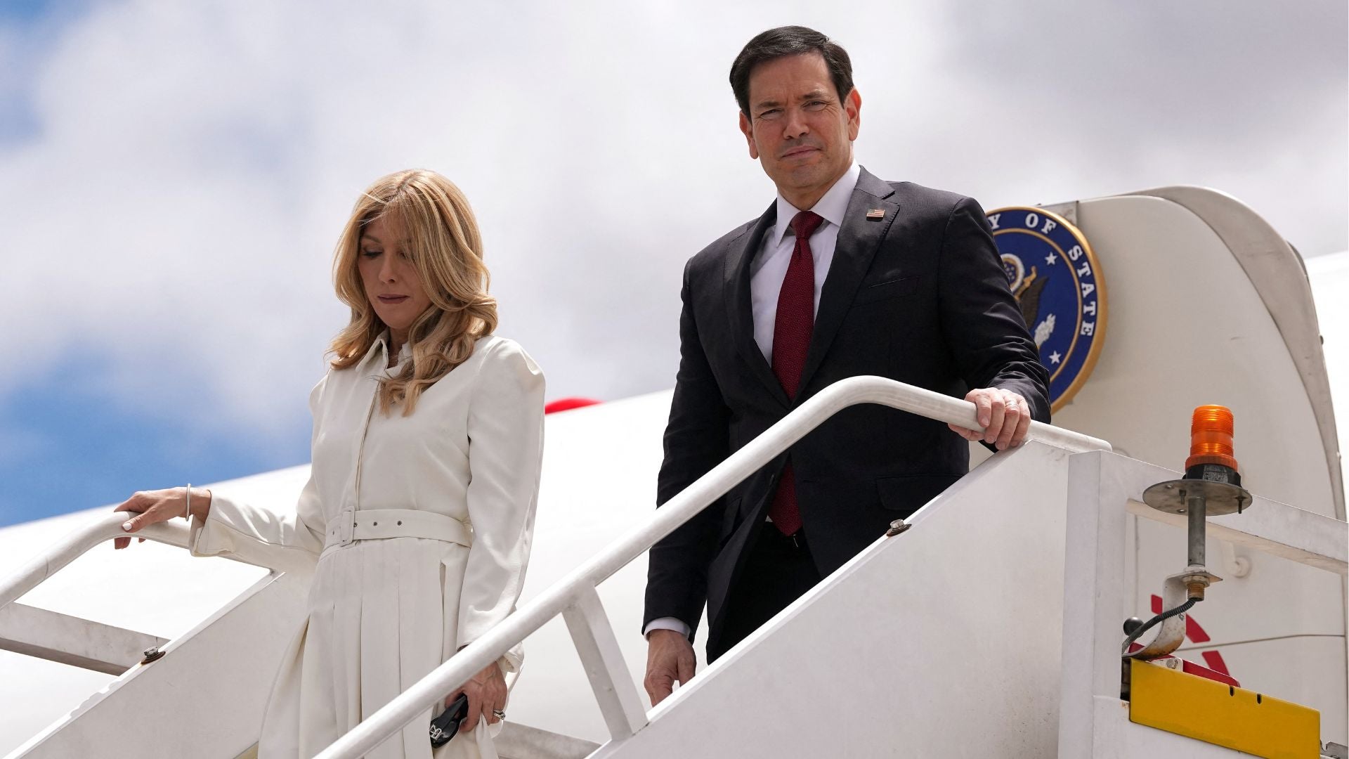 Marco Rubio llega a Ecuador para reunirse con Noboa