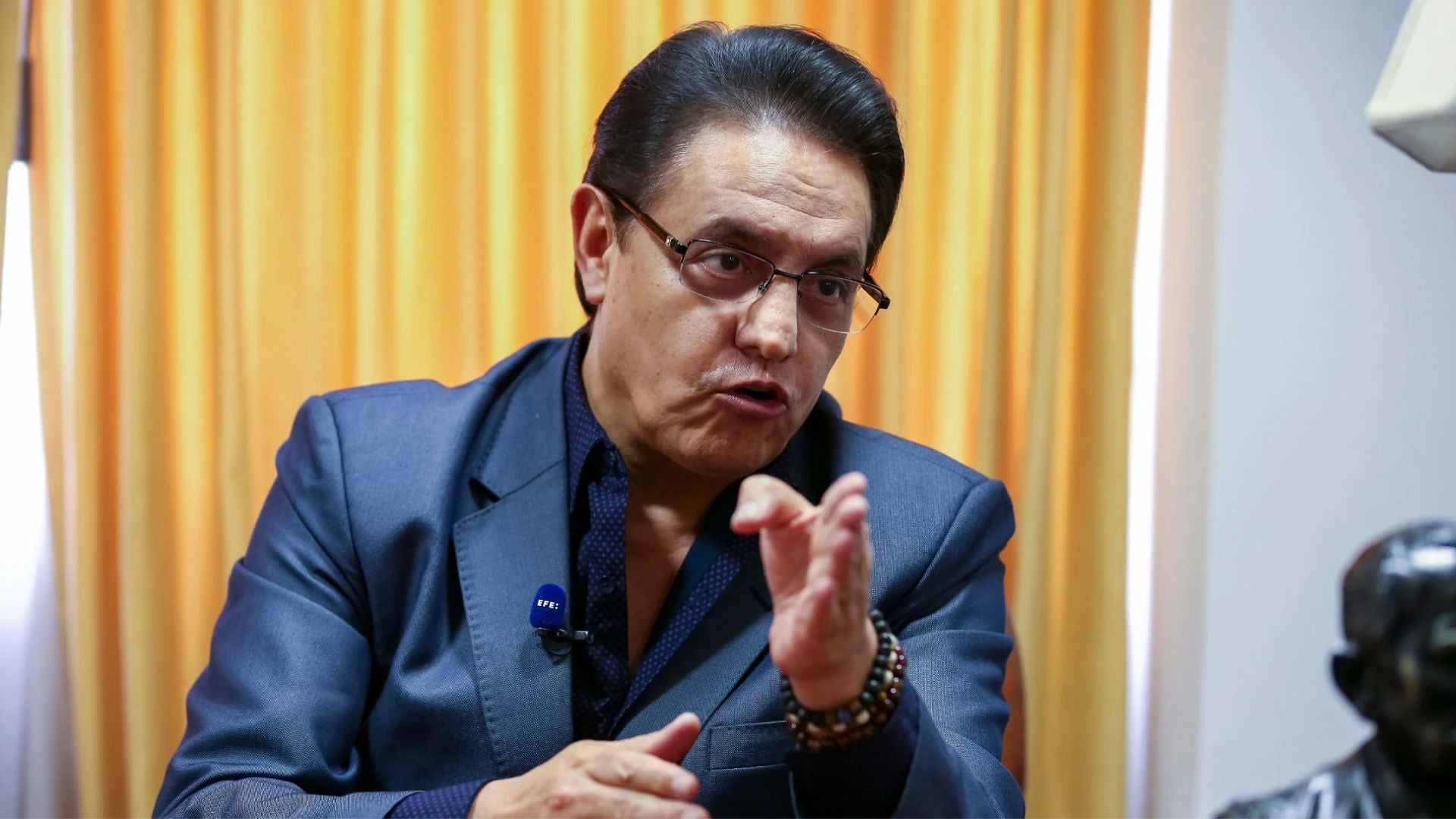 El excandidato a la Presidencia de Ecuador, Fernando Villavicencio - Foto: EFE