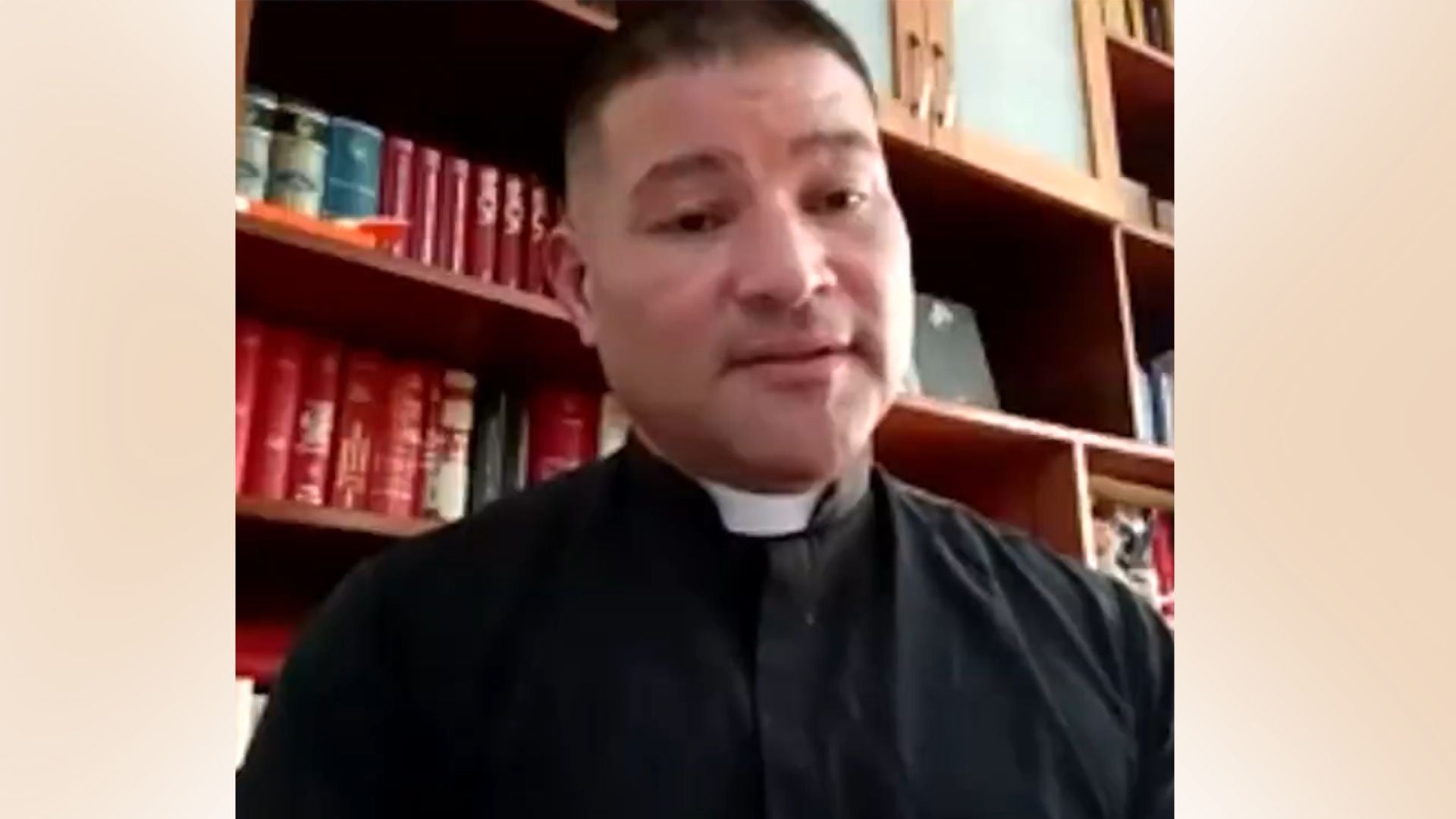 Jylman Red Jurado, obispo de la Iglesia Anglicana Latinoamericana y abogado torturado por el régimen - Foto captura