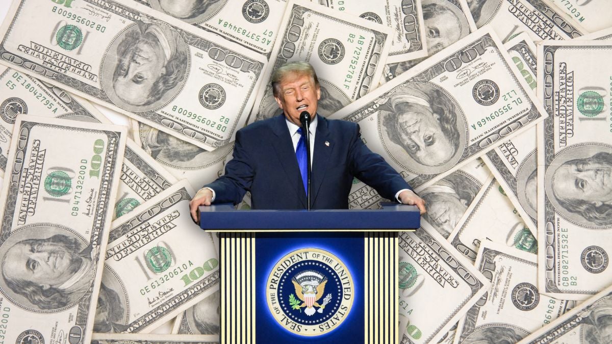 Donald Trump, presidente de EE. UU.