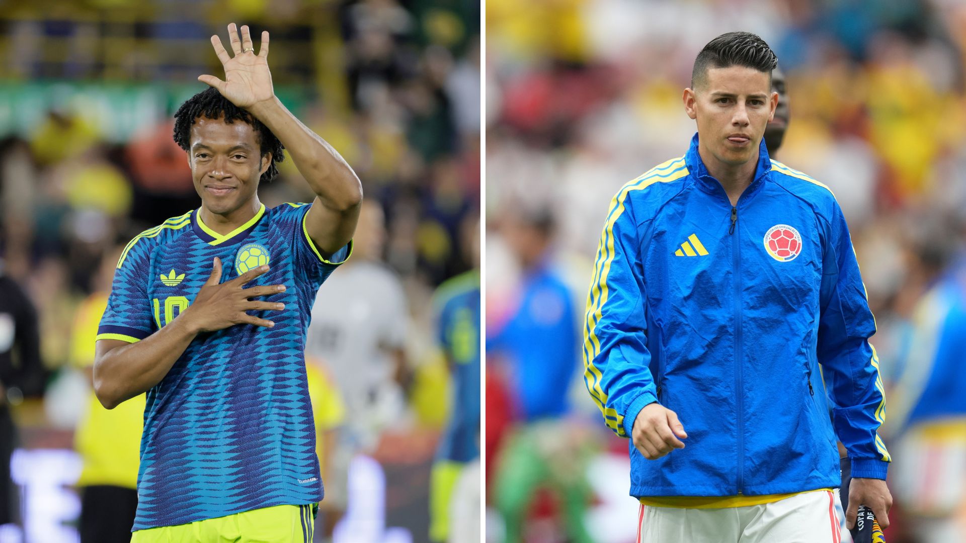 James Rodríguez y Juan Guillermo Cuadrado - EFE