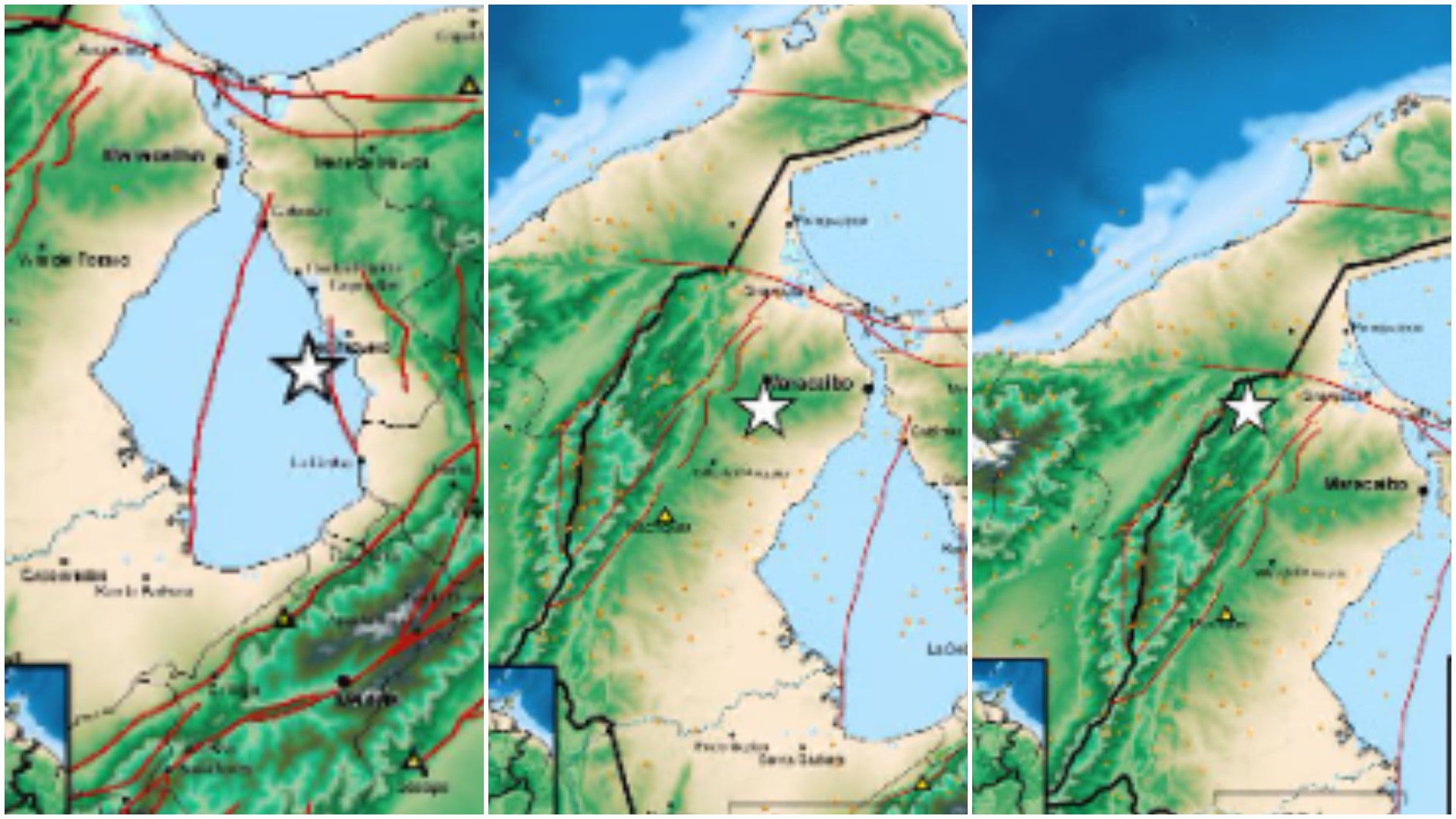 Sismos en el estado Zulia - Venezuela - Fotos: X