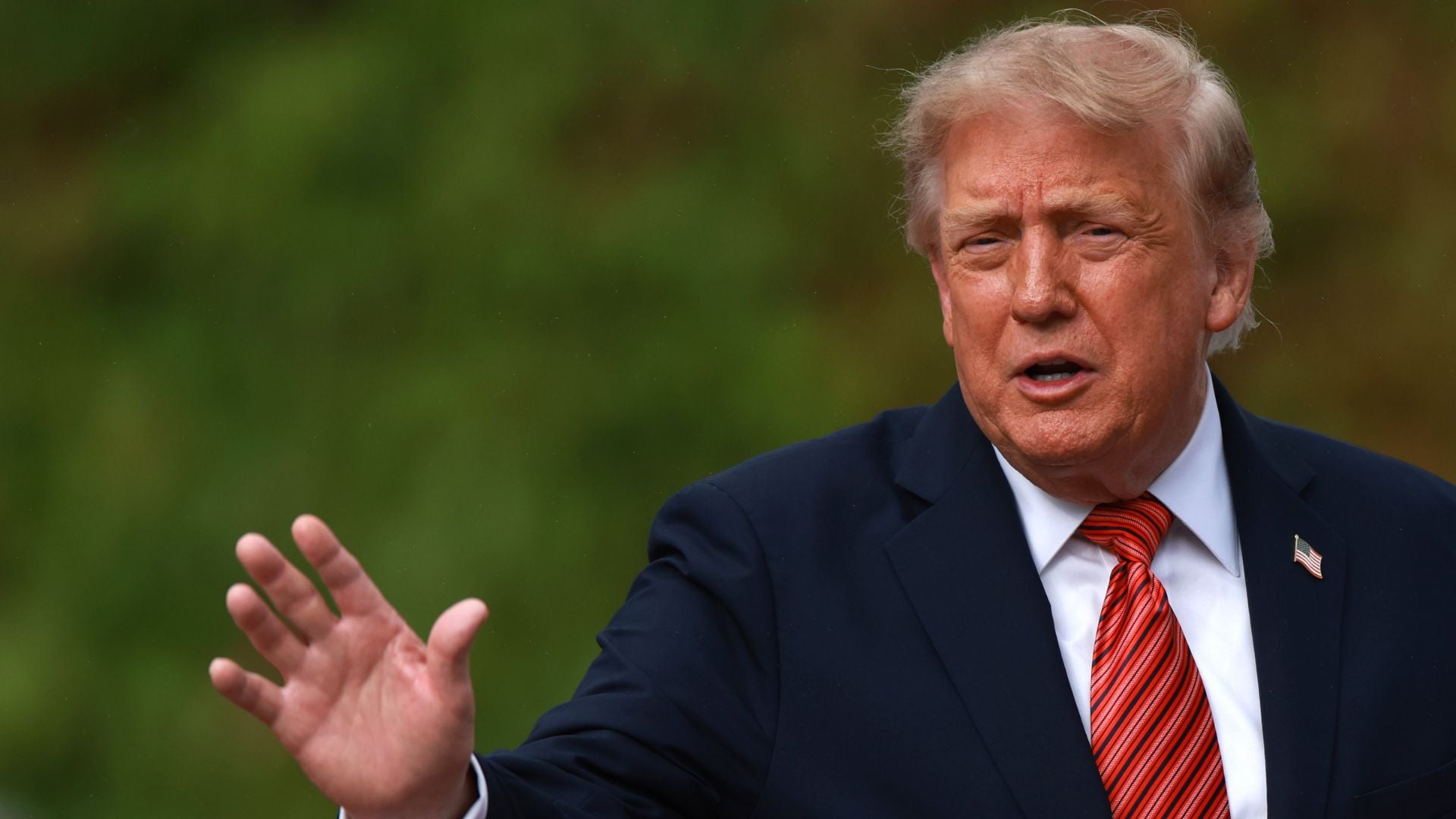 Donald Trump, presidente de EE. UU. - EFE