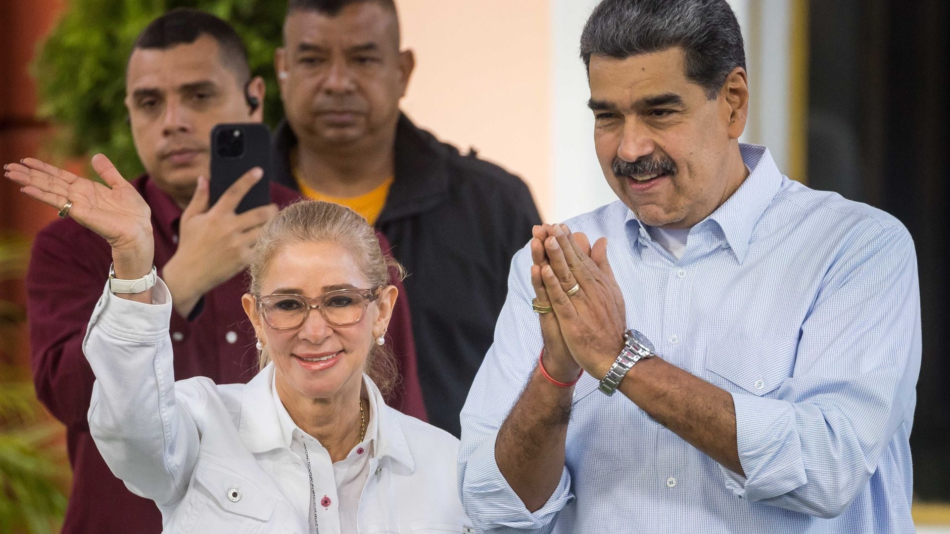 Nicolás Maduro y Cilia Flores - EFE