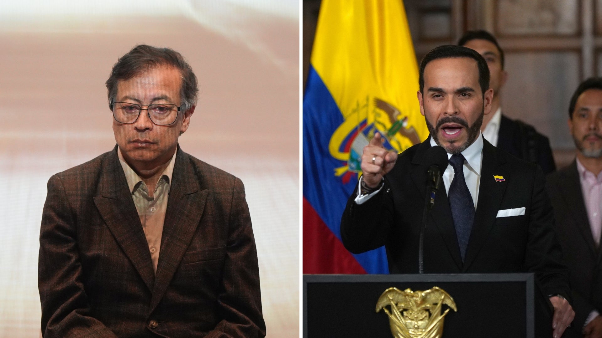 Gustavo Petro y Abelardo de la Espriella | Fotos: EFE