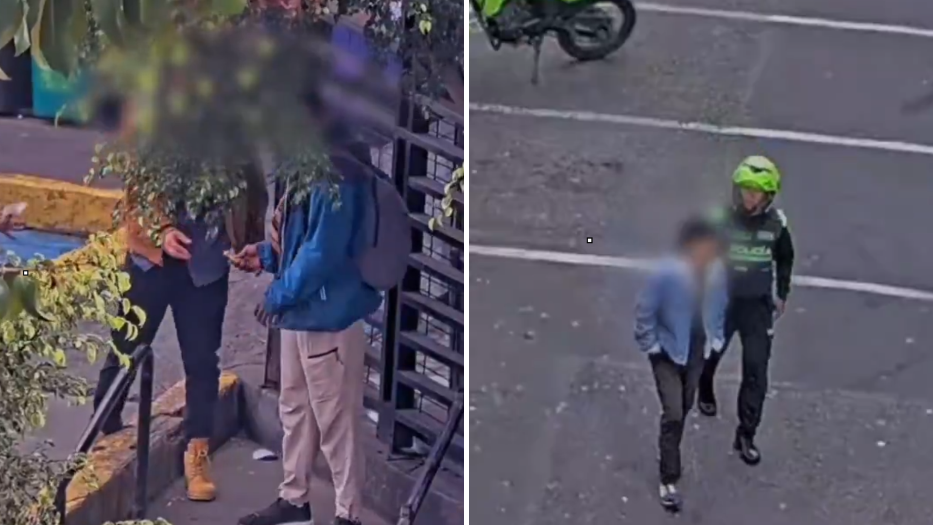 Captura de un adulto mayor de por expendio de estupefacientes en Bogotá - Foto Policía Metropolitana de Bogotá - X