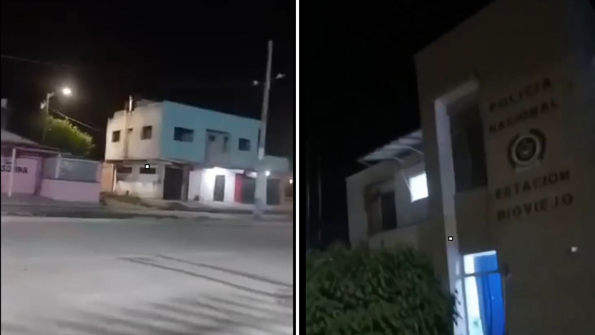 Ataque con explosivos estación de la Policía en Río Viejo, sur de Bolívar - Captura de pantalla de redes