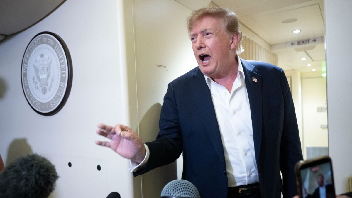Donald Trump, presidente de Estados Unidos (AFP)