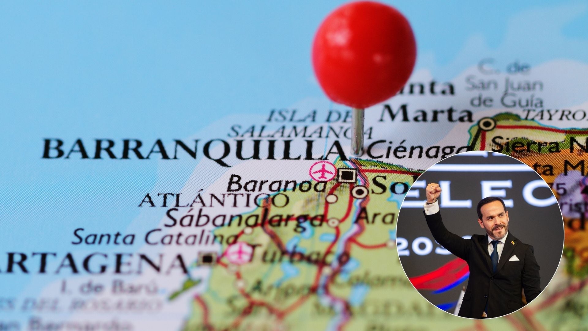 Barranquilla ubicación-Foto: ilustración canva