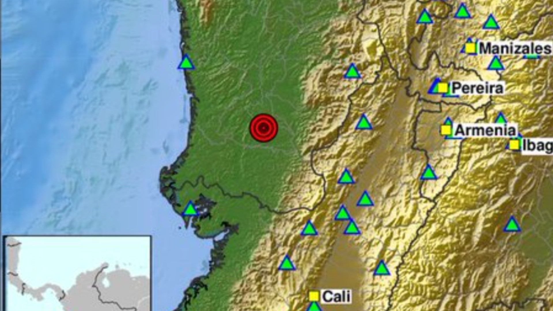 Sismo en Colombia el 14 de septiembre de 2026 (SGC)