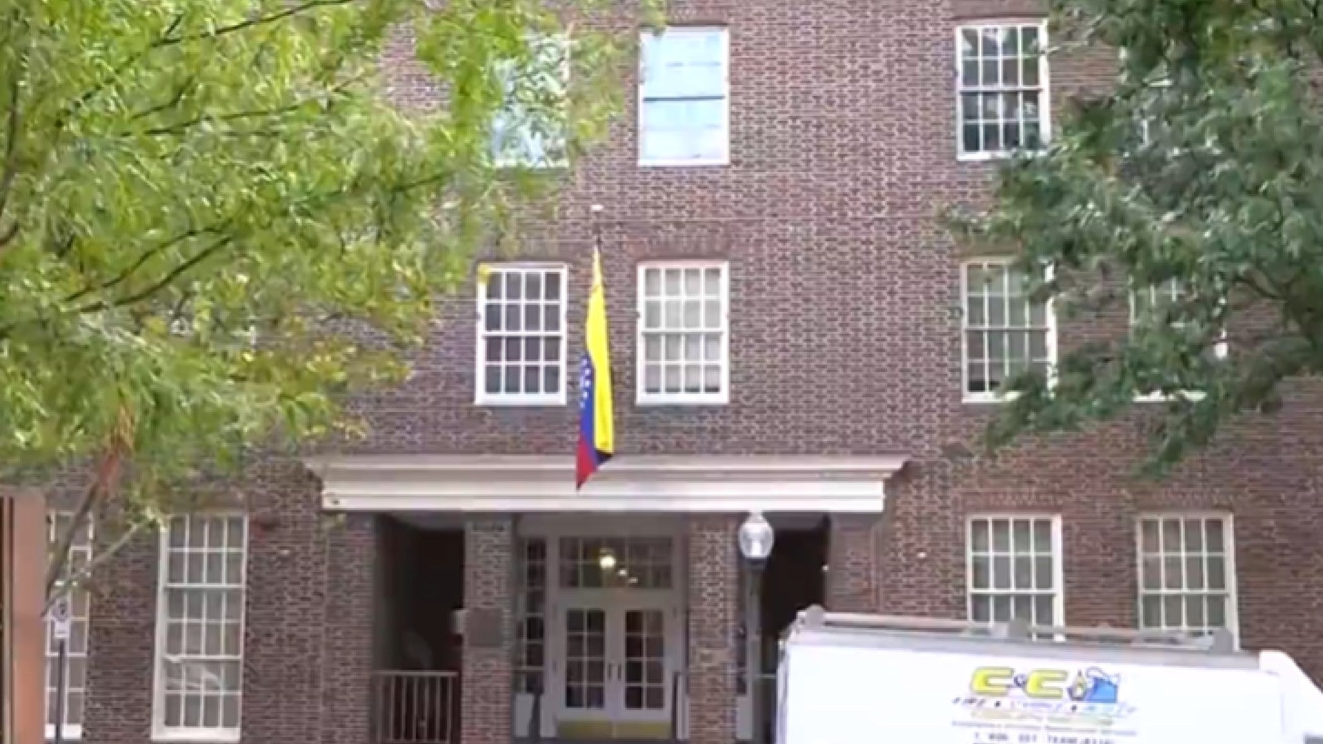 Embajada de Venezuela en Washington / FOTO: Captura de video