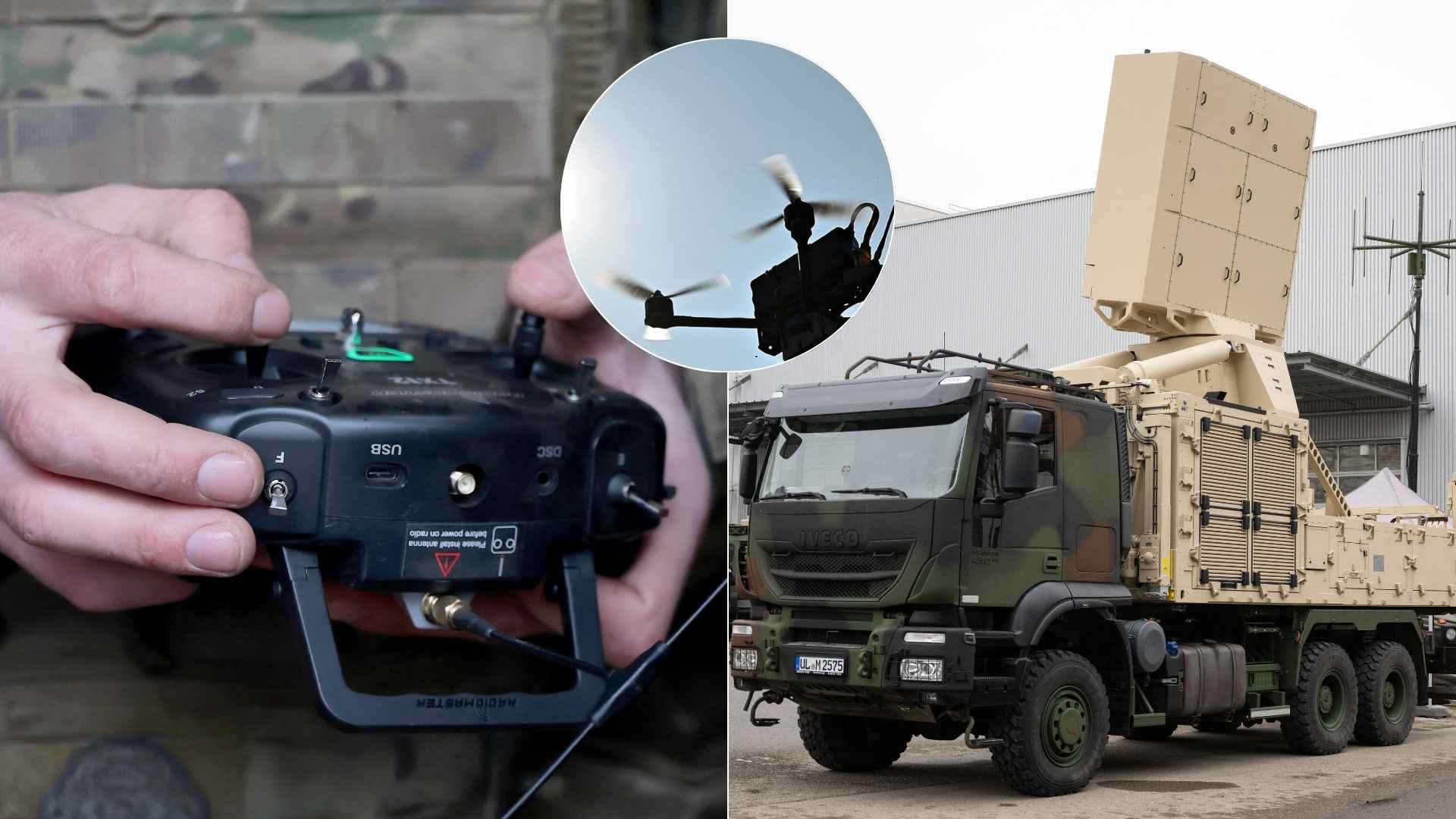 Sistema antidrones de Ucrania - Fotos AFP