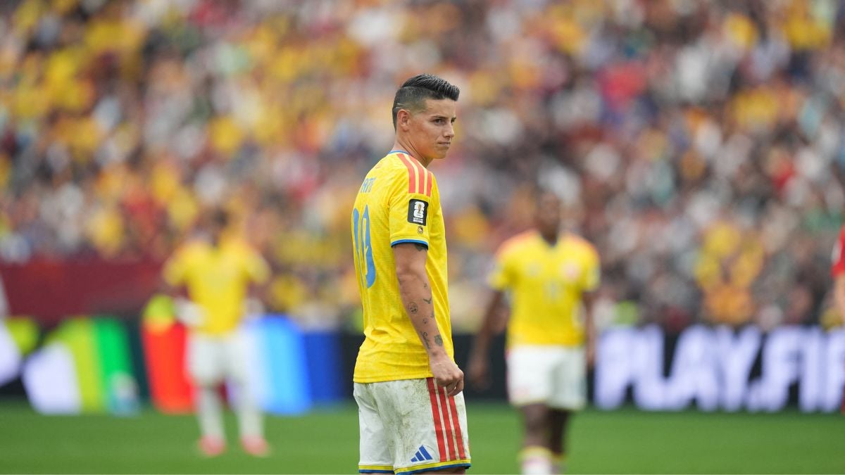 James Rodríguez, futbolista colombiano (AFP)