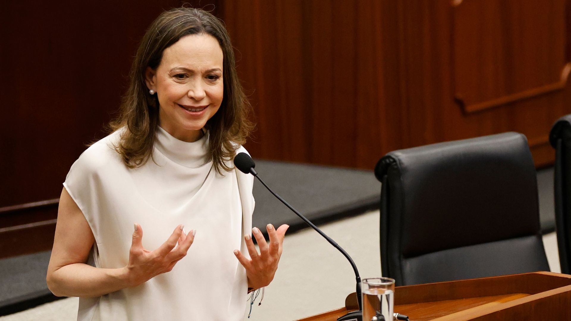 Premio Nobel de Paz, María Corina Machado-Foto: EFE