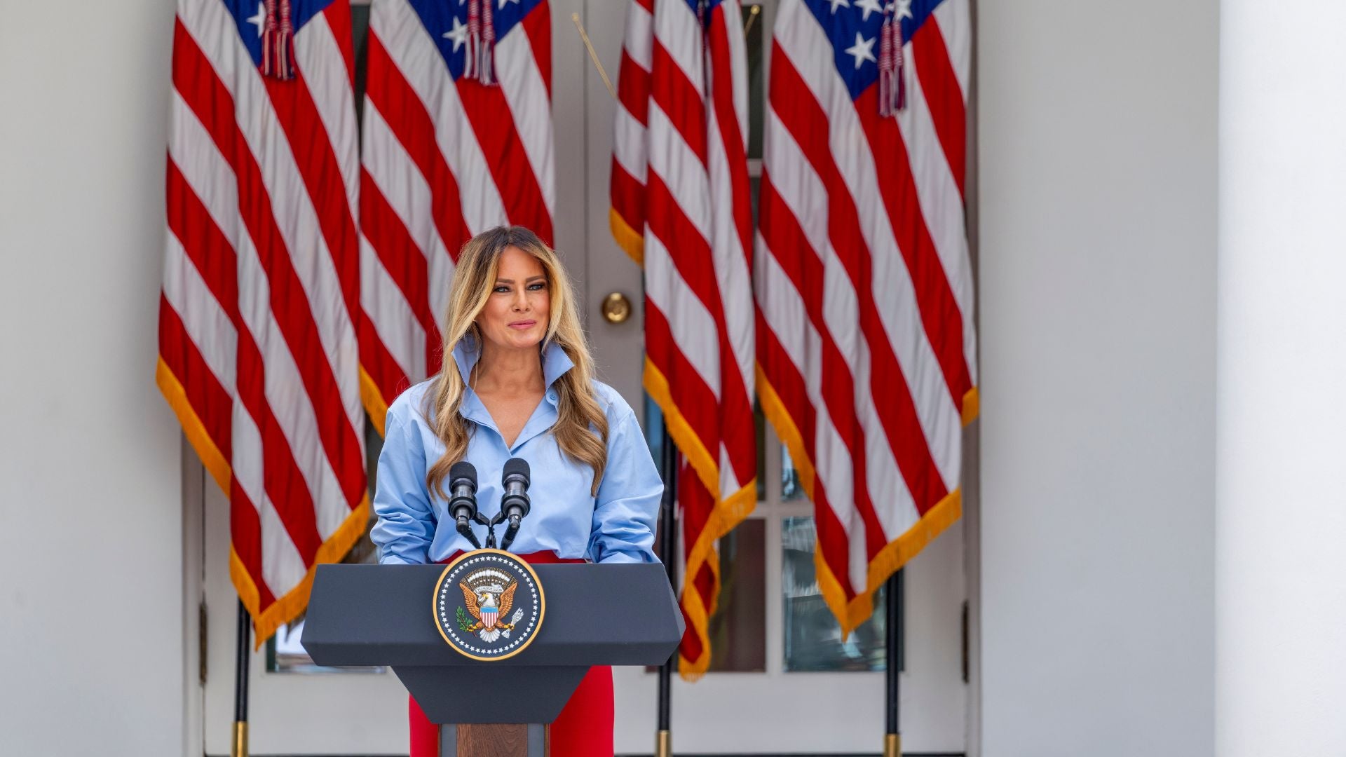 Melania Trump, primera dama de Estados Unidos - Foto: EFE