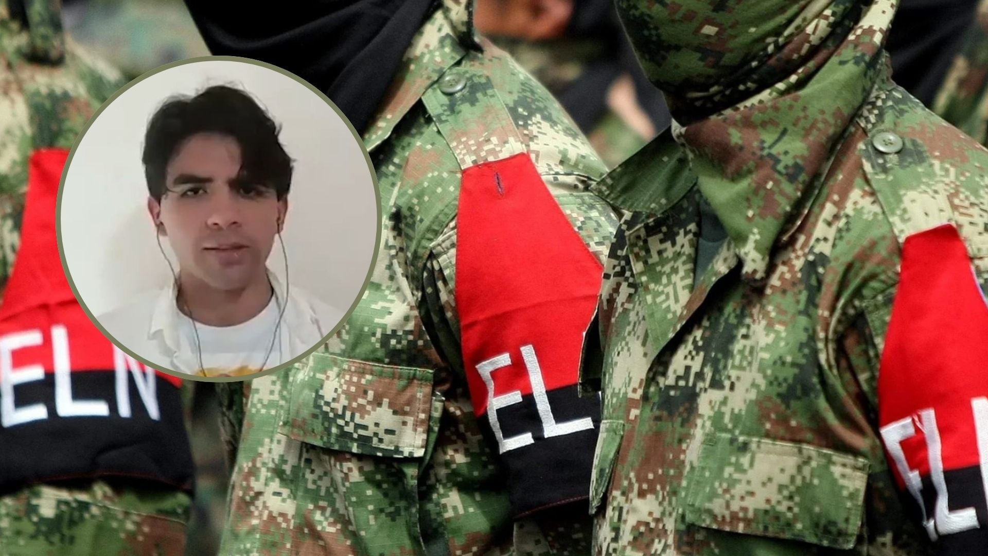 Nicolás Pacheco y el ELN | Foto: EFE
