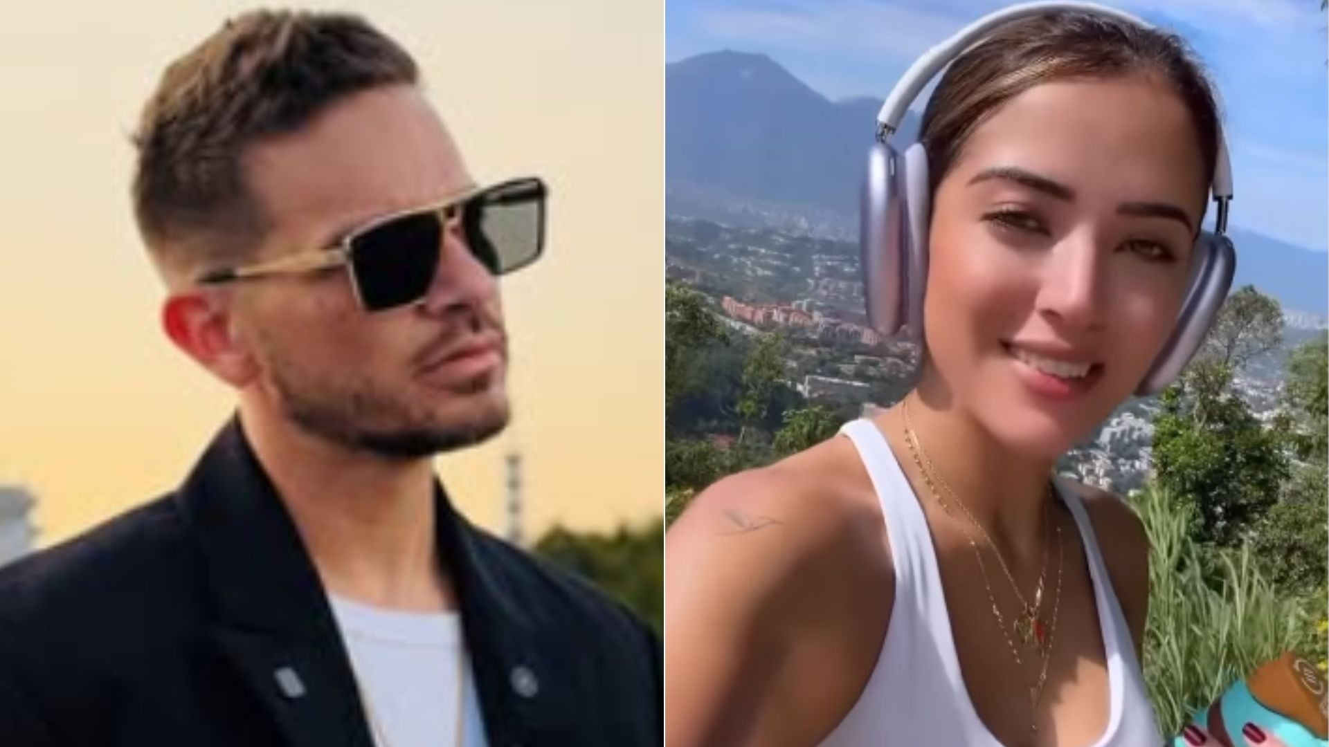 Omar Acedo, cantante venezolano / Daniella Cabello, ministra de Turismo del régimen venezolano - Fotos: Instagram