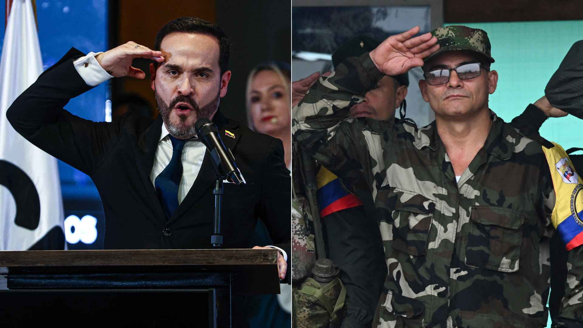 Abelardo de la Espriella/ Calarcá - Fotos AFP