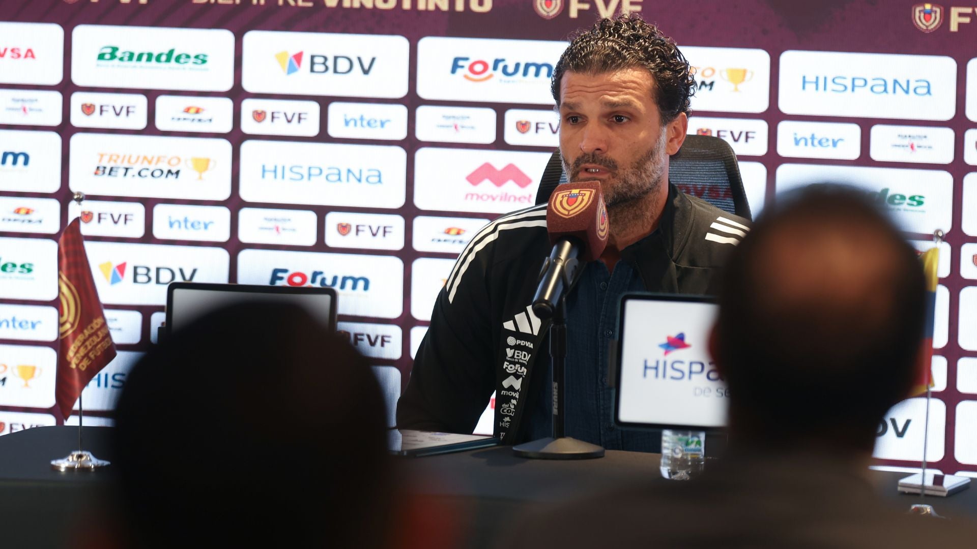 Oswaldo Vizcarrondo, director técnico de la Vinotinto - Foto: EFE