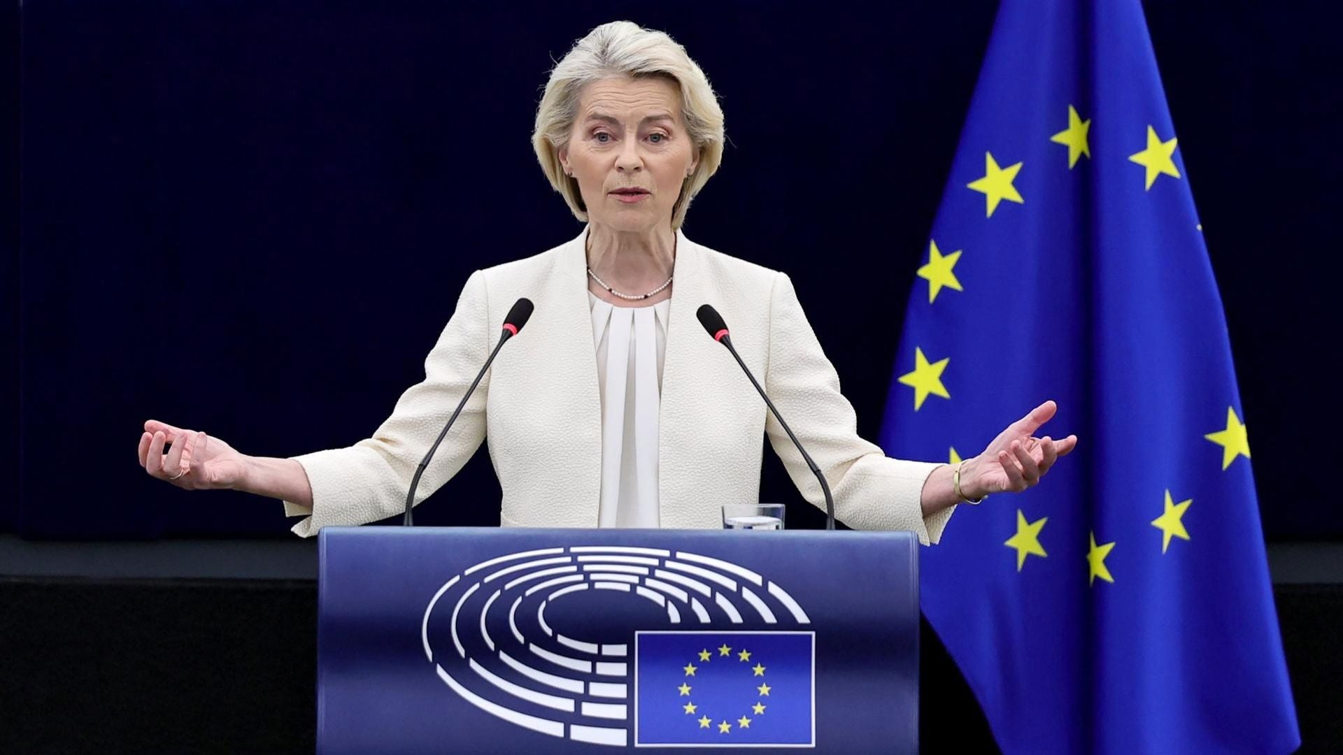 La presidenta de la Comisión Europea, Ursula von der Leyen - Foto: EFE