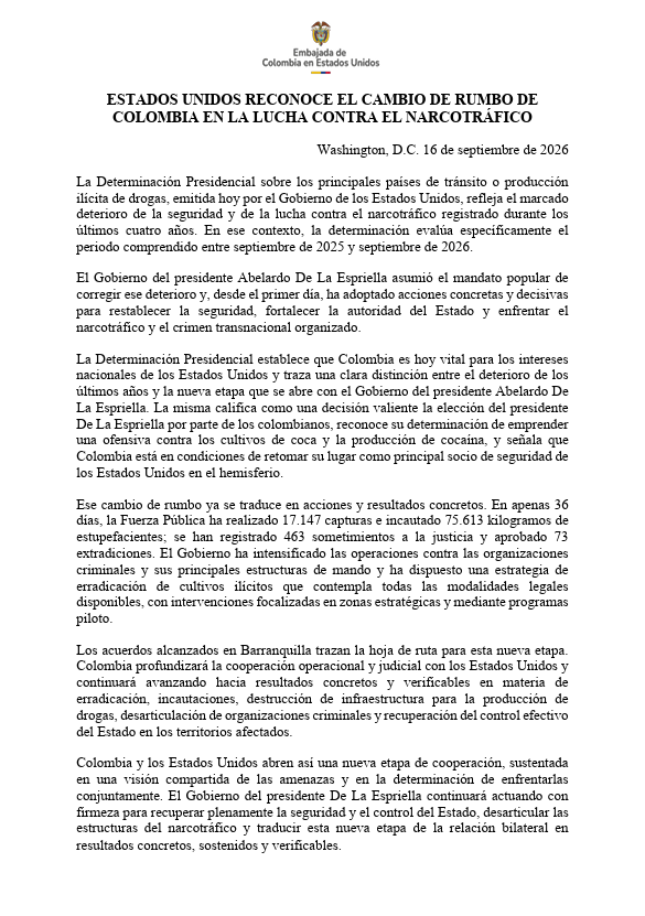 Embajada de Colombia en EE. UU.